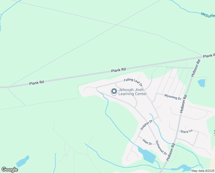 map of restaurants, bars, coffee shops, grocery stores, and more near 132 Falling Leaf Drive in Raeford