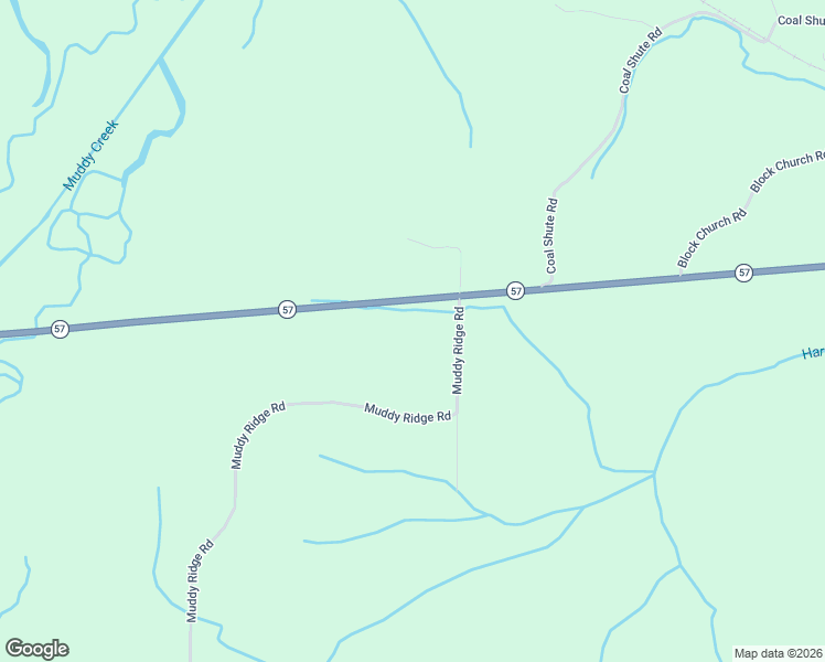 map of restaurants, bars, coffee shops, grocery stores, and more near 50 Muddy Ridge Road in Pocahontas