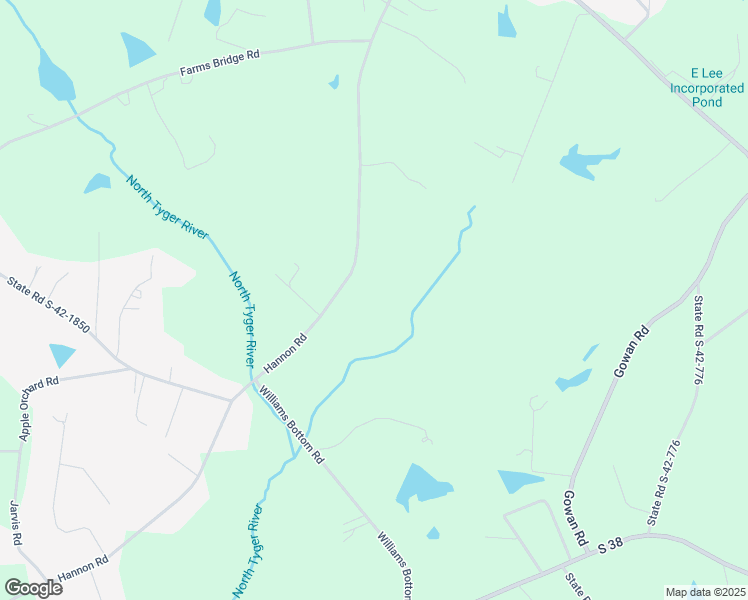 map of restaurants, bars, coffee shops, grocery stores, and more near 1566 Hannon Road in Inman