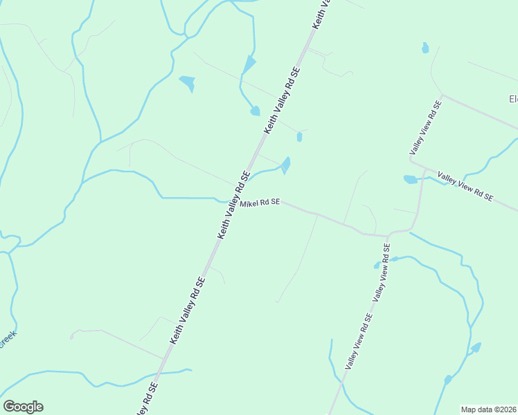 map of restaurants, bars, coffee shops, grocery stores, and more near 146 Mikel Road Southeast in Cleveland