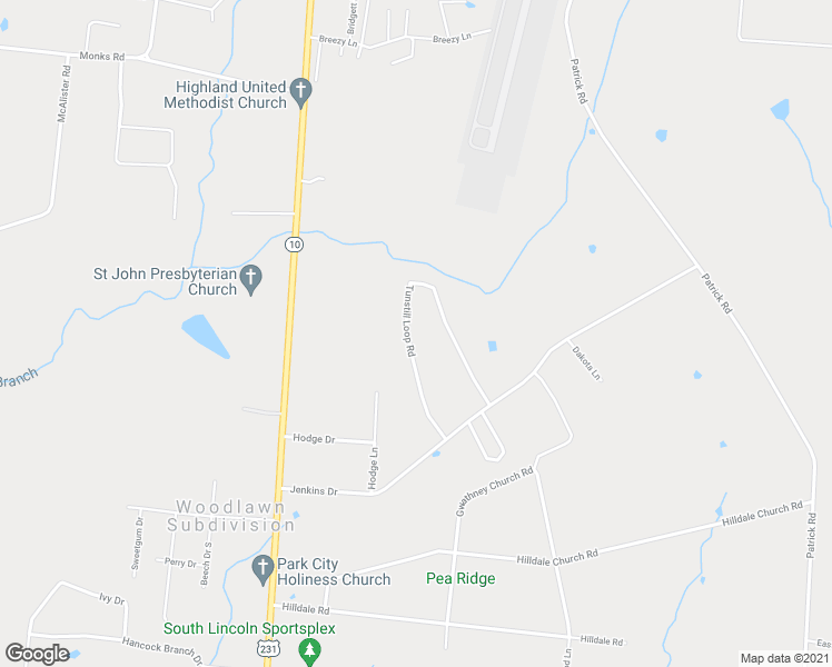 map of restaurants, bars, coffee shops, grocery stores, and more near 23 Tunstill Loop Road in Fayetteville