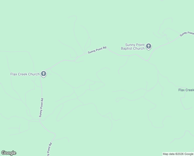 map of restaurants, bars, coffee shops, grocery stores, and more near 385 Sunny Point Road in Murphy