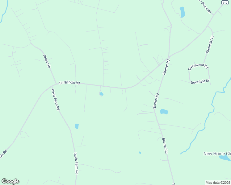 map of restaurants, bars, coffee shops, grocery stores, and more near 3045 Doctor Nichols Road in York