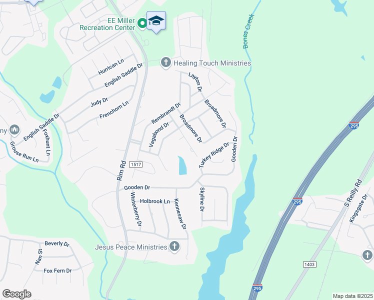 map of restaurants, bars, coffee shops, grocery stores, and more near 826 Richardson Avenue in Fayetteville