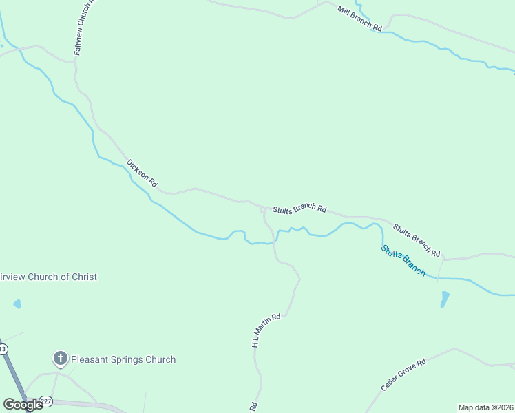 map of restaurants, bars, coffee shops, grocery stores, and more near H L Martin Road in Iron City