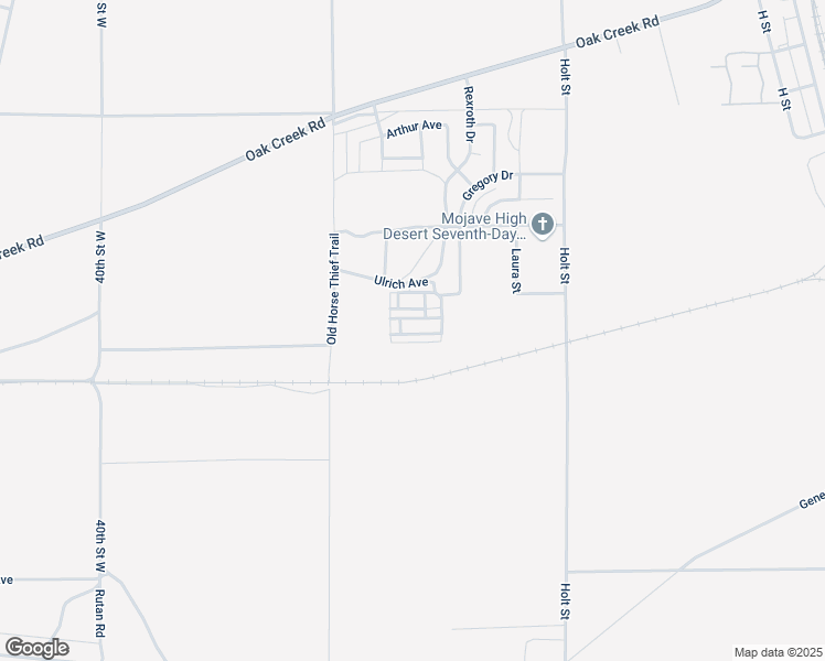 map of restaurants, bars, coffee shops, grocery stores, and more near 3348 Fremont Avenue in Mojave