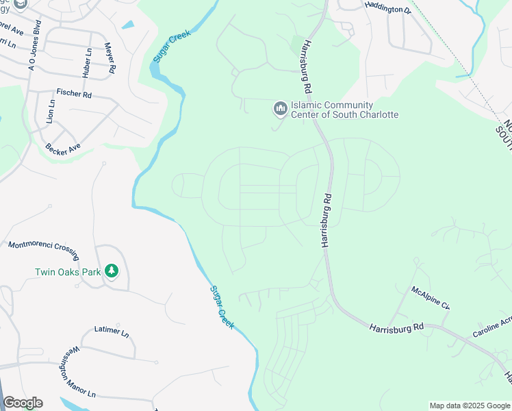 map of restaurants, bars, coffee shops, grocery stores, and more near 11557-11777 State Road S-29-64 in Fort Mill