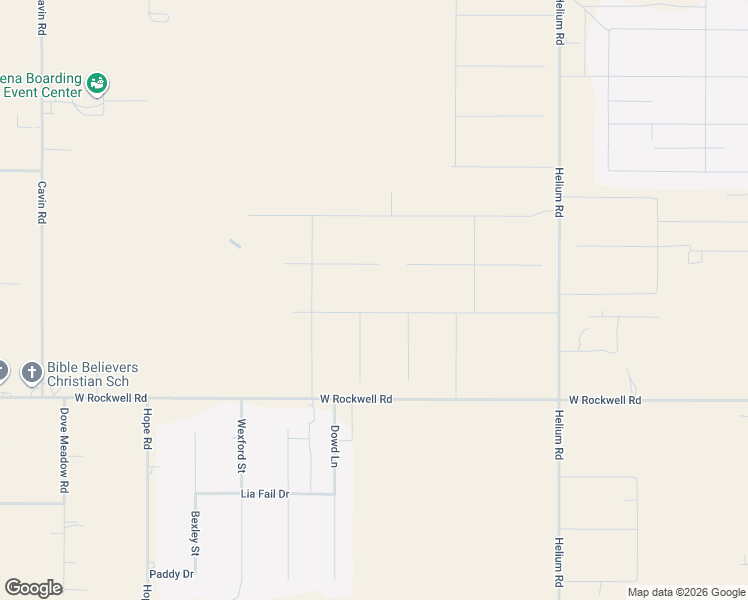 map of restaurants, bars, coffee shops, grocery stores, and more near 10796 West Rockwell Road in Canyon