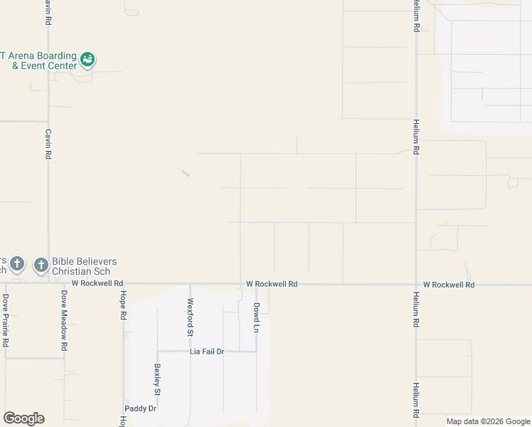 map of restaurants, bars, coffee shops, grocery stores, and more near 16301 Dowd Lane in Canyon