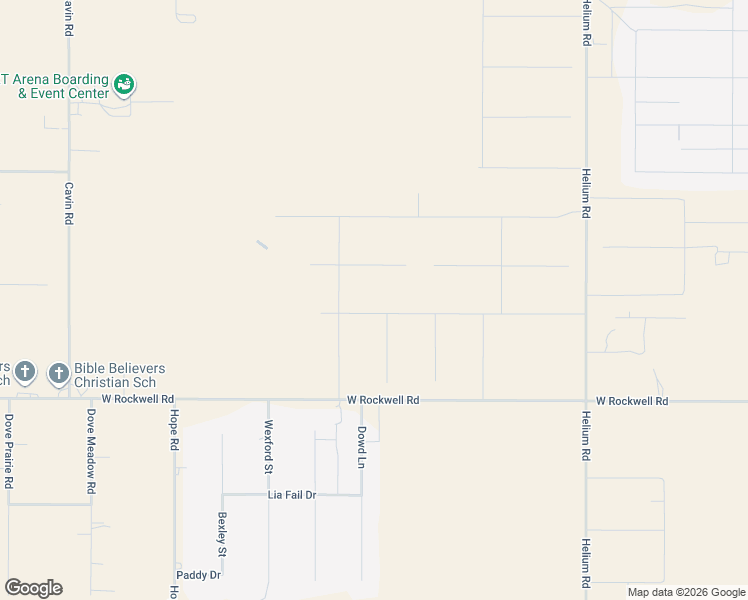map of restaurants, bars, coffee shops, grocery stores, and more near 16301 Dowd Lane in Canyon