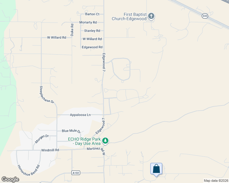 map of restaurants, bars, coffee shops, grocery stores, and more near 4 Rockrose Court in Edgewood