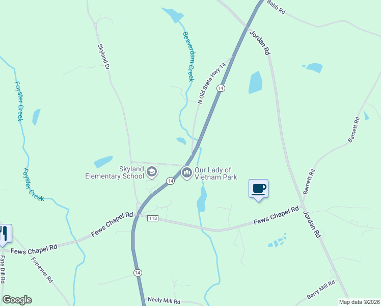 map of restaurants, bars, coffee shops, grocery stores, and more near 4332 South Carolina 14 in Greer