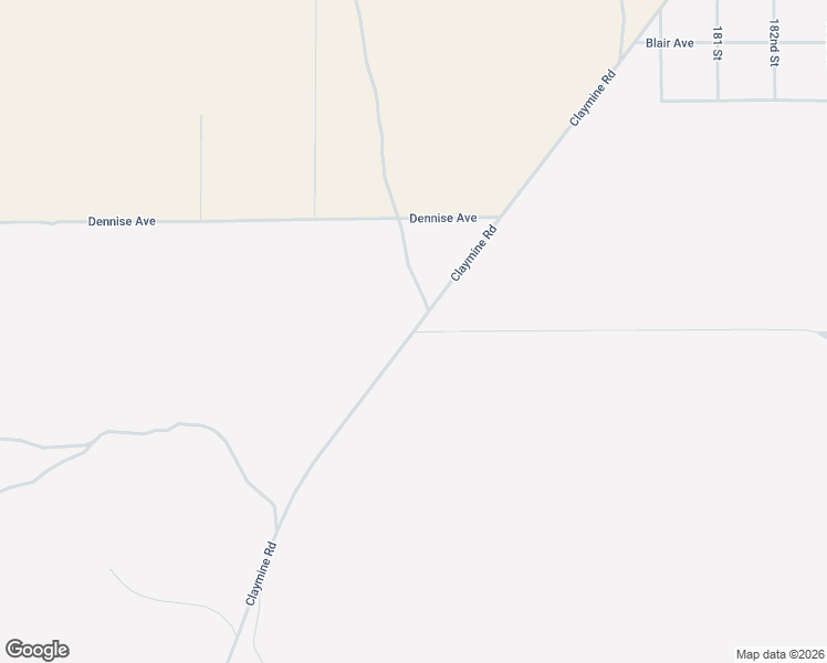 map of restaurants, bars, coffee shops, grocery stores, and more near Claymine Road in North Edwards