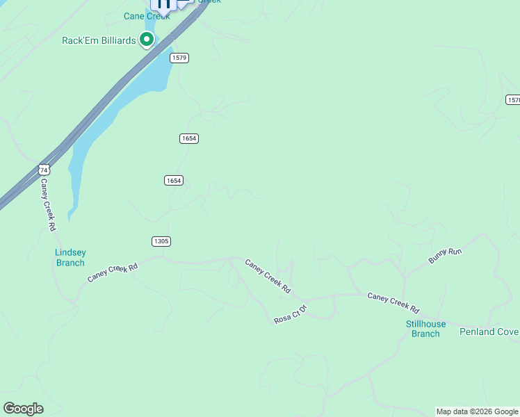 map of restaurants, bars, coffee shops, grocery stores, and more near Blissful Ridge in Murphy