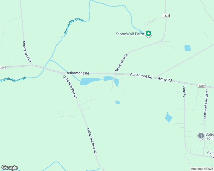map of restaurants, bars, coffee shops, grocery stores, and more near 3585 Ashemont Road in Raeford