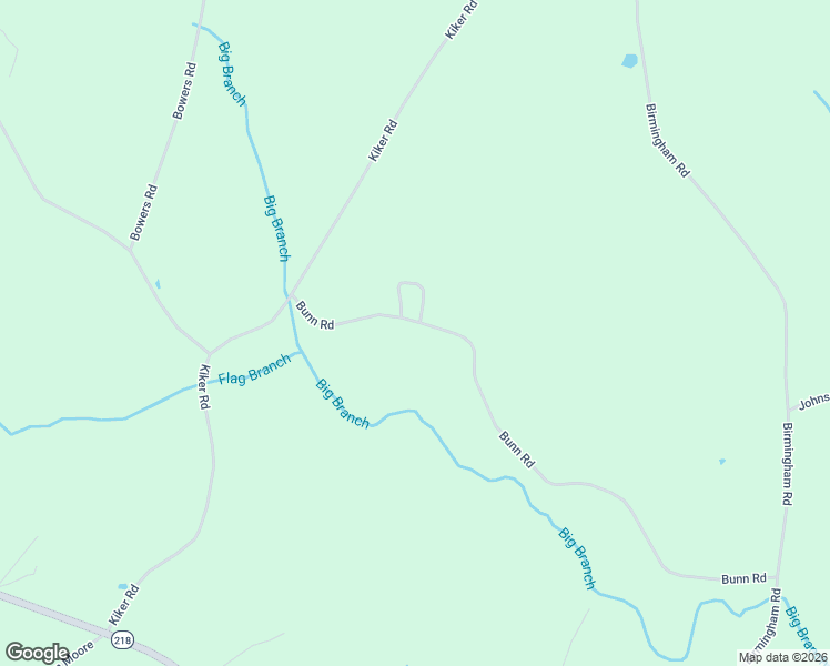 map of restaurants, bars, coffee shops, grocery stores, and more near 1105 Bunn Road in Polkton