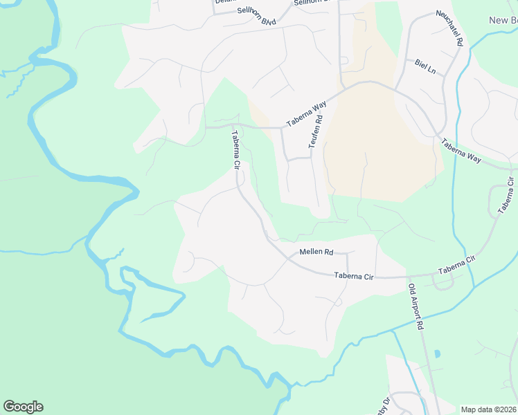 map of restaurants, bars, coffee shops, grocery stores, and more near 906 Taberna Circle in New Bern