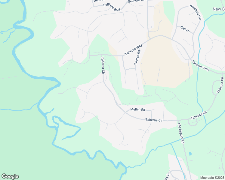 map of restaurants, bars, coffee shops, grocery stores, and more near 906 Taberna Circle in New Bern