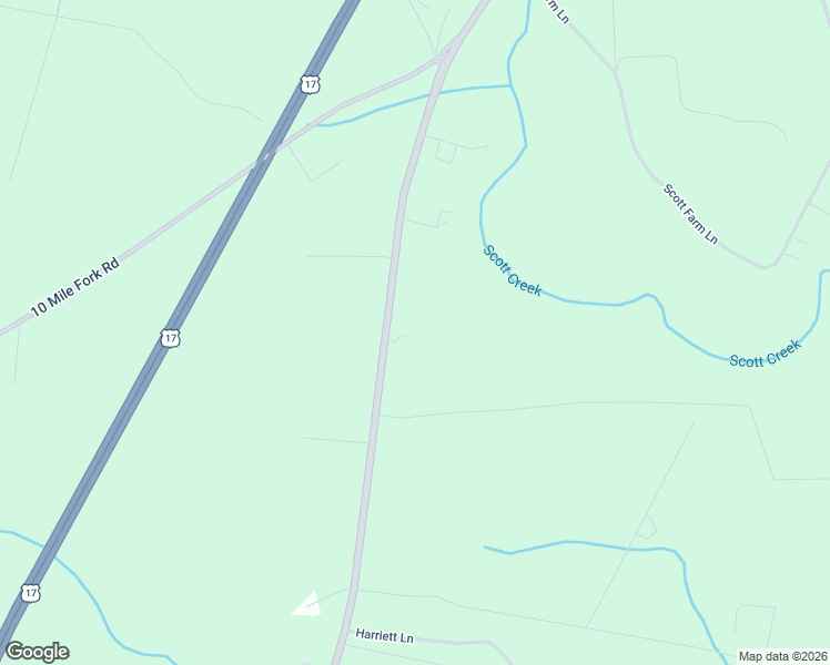 map of restaurants, bars, coffee shops, grocery stores, and more near 7243 U.S. 17 in Pollocksville