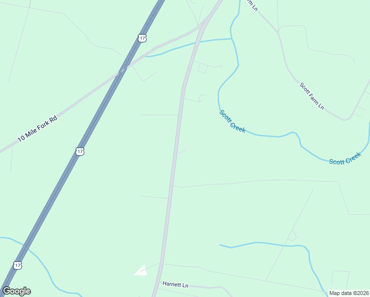 map of restaurants, bars, coffee shops, grocery stores, and more near 7243 U.S. 17 in Pollocksville