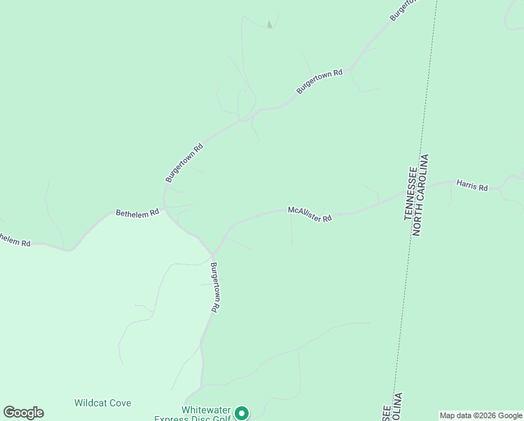 map of restaurants, bars, coffee shops, grocery stores, and more near 220 McAllister Drive in Copperhill