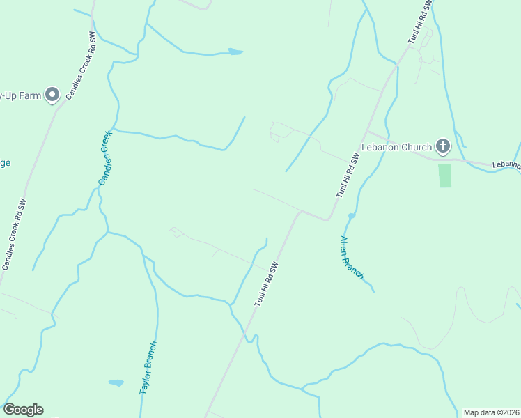 map of restaurants, bars, coffee shops, grocery stores, and more near 2872 Tunnel Hill Road Southwest in Cleveland