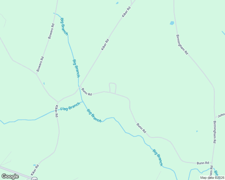 map of restaurants, bars, coffee shops, grocery stores, and more near 1105 Bunn Road in Polkton