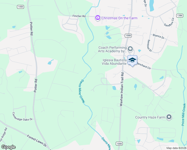 map of restaurants, bars, coffee shops, grocery stores, and more near 306 Riverton Road in Matthews