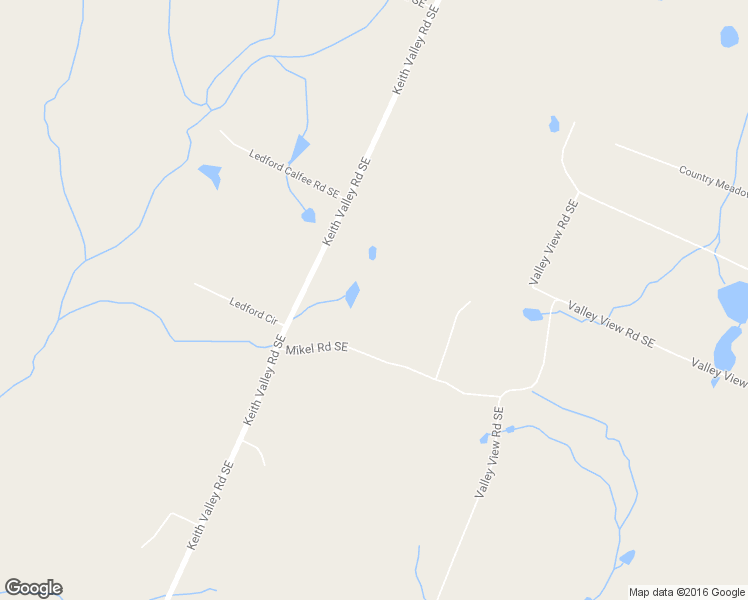 map of restaurants, bars, coffee shops, grocery stores, and more near 1061 Keith Valley Road Southeast in Cleveland