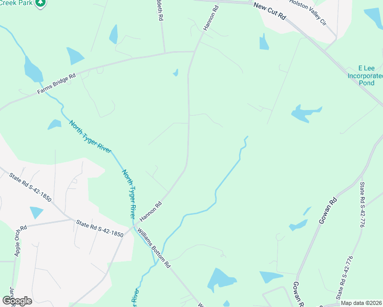 map of restaurants, bars, coffee shops, grocery stores, and more near 1619 Hannon Road in Inman
