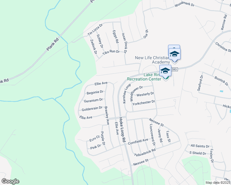 map of restaurants, bars, coffee shops, grocery stores, and more near 1833 Ellie Avenue in Fayetteville