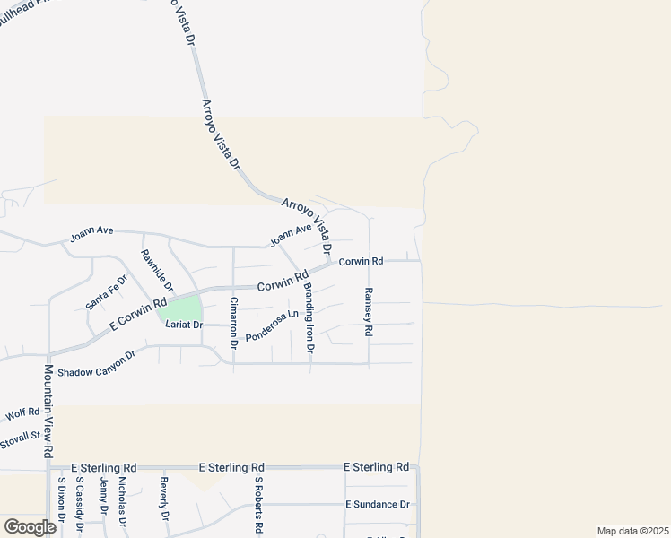 map of restaurants, bars, coffee shops, grocery stores, and more near 3701-3799 Arroyo Vista Dr in Bullhead City