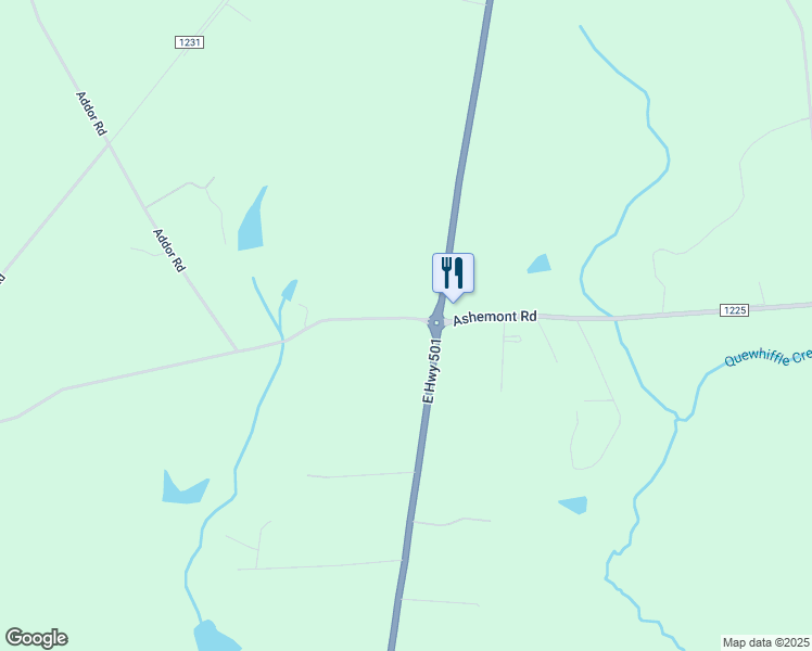 map of restaurants, bars, coffee shops, grocery stores, and more near 5511 Ashemont Road in Aberdeen
