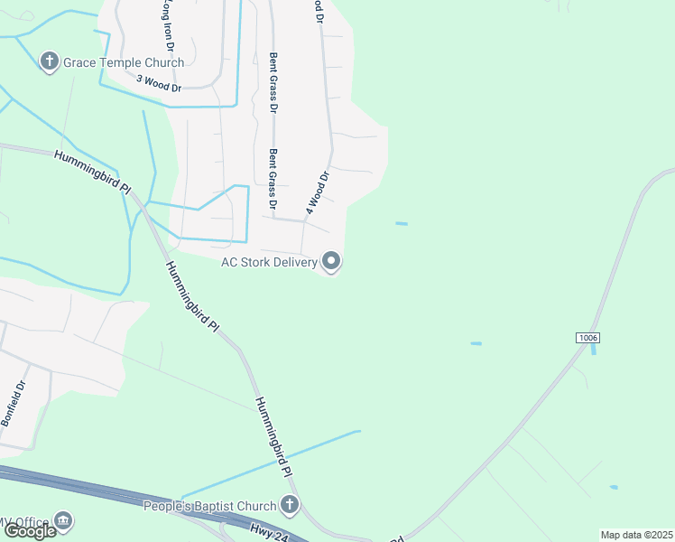 map of restaurants, bars, coffee shops, grocery stores, and more near 4518 Bluebush Drive in Fayetteville