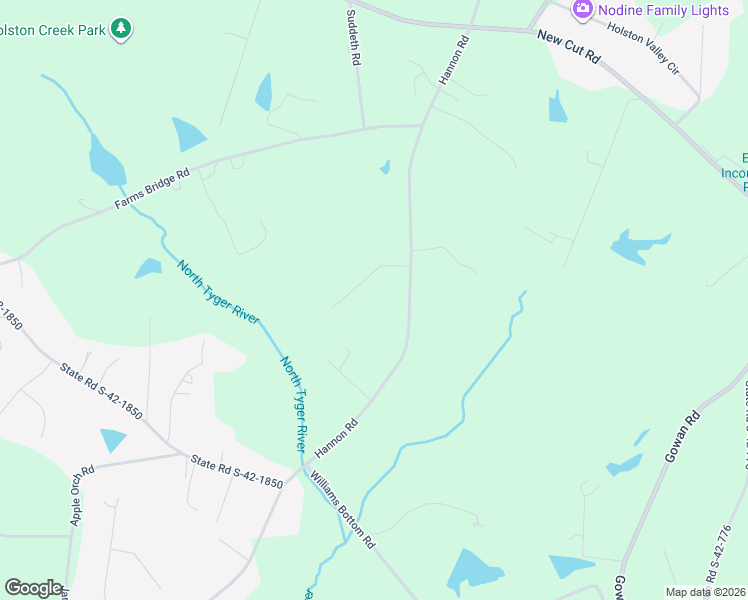 map of restaurants, bars, coffee shops, grocery stores, and more near 1679 Hannon Road in Inman