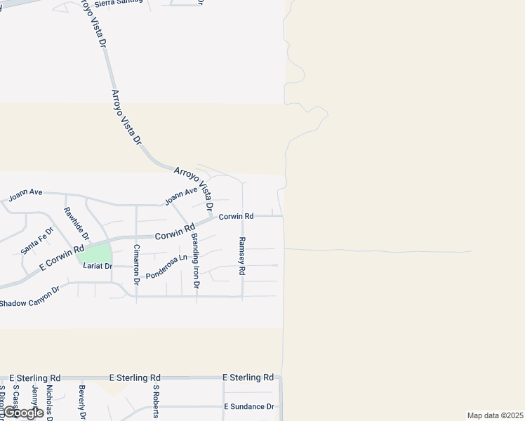 map of restaurants, bars, coffee shops, grocery stores, and more near 2363-2391 Corwin Road in Bullhead City