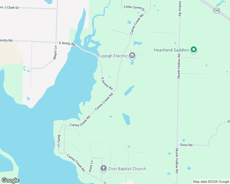 map of restaurants, bars, coffee shops, grocery stores, and more near 109 Caney Creek Road in Conway