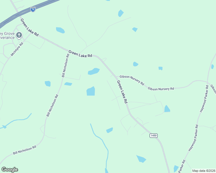 map of restaurants, bars, coffee shops, grocery stores, and more near 145 North Eagle Lane in Ellerbe