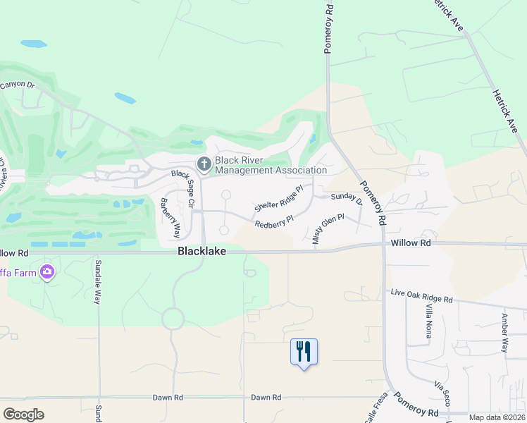 map of restaurants, bars, coffee shops, grocery stores, and more near 660 Shelter Ridge Place in Nipomo