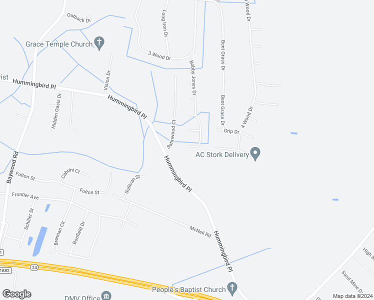 map of restaurants, bars, coffee shops, grocery stores, and more near 804 Bobby Jones Drive in Fayetteville