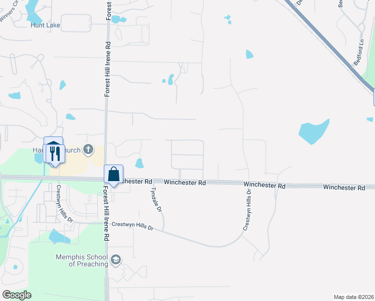 map of restaurants, bars, coffee shops, grocery stores, and more near 9121 Cheatham Ln N in Germantown