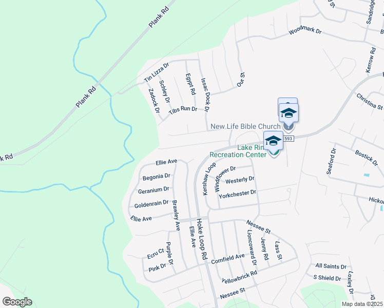 map of restaurants, bars, coffee shops, grocery stores, and more near 1808 Key Court in Fayetteville