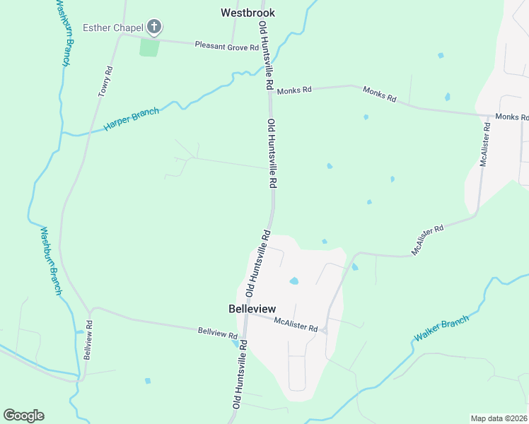 map of restaurants, bars, coffee shops, grocery stores, and more near 283 Old Huntsville Road in Fayetteville
