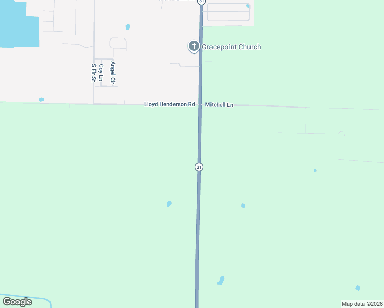 map of restaurants, bars, coffee shops, grocery stores, and more near 3150 Highway 31 in Beebe