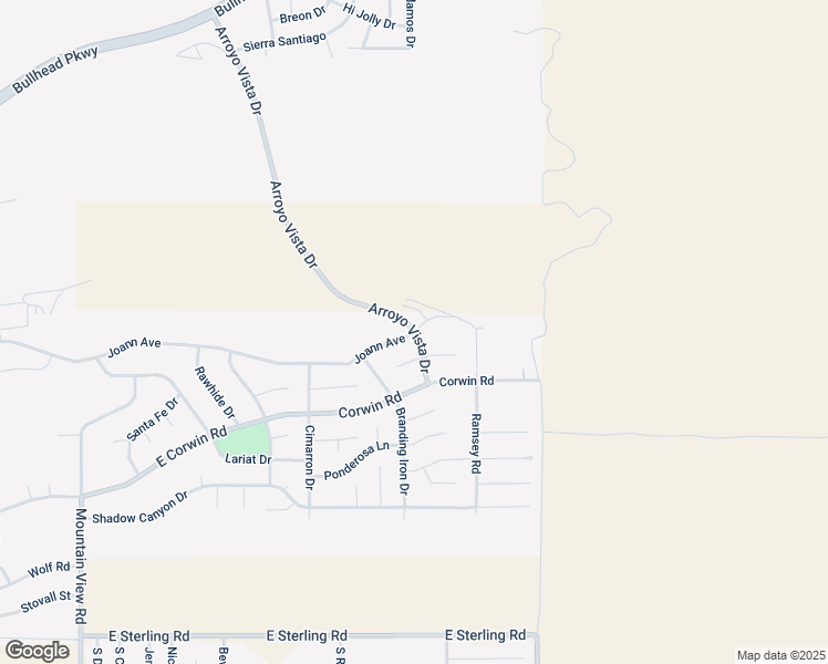 map of restaurants, bars, coffee shops, grocery stores, and more near 3701 Arroyo Vista Drive in Bullhead City