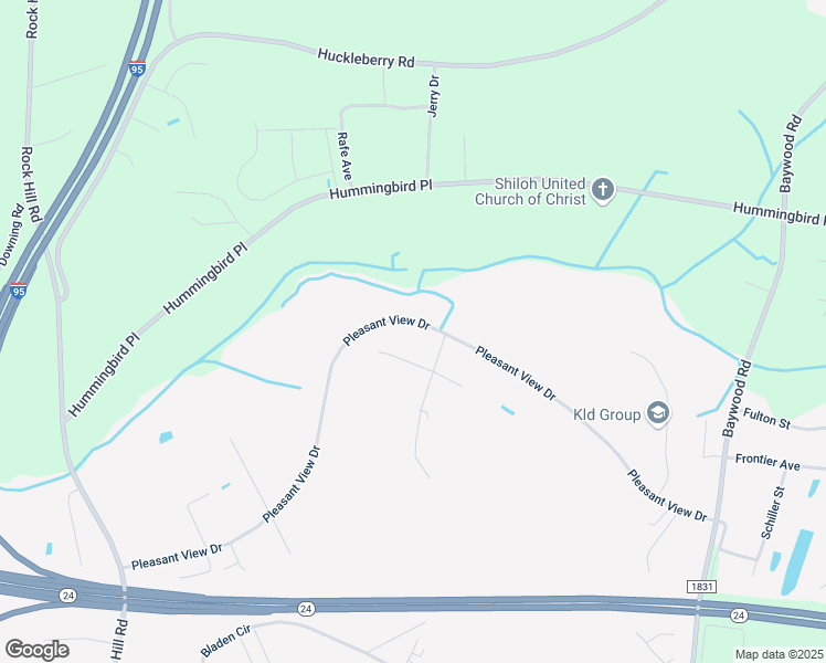 map of restaurants, bars, coffee shops, grocery stores, and more near 3960 Pleasant View Drive in Fayetteville