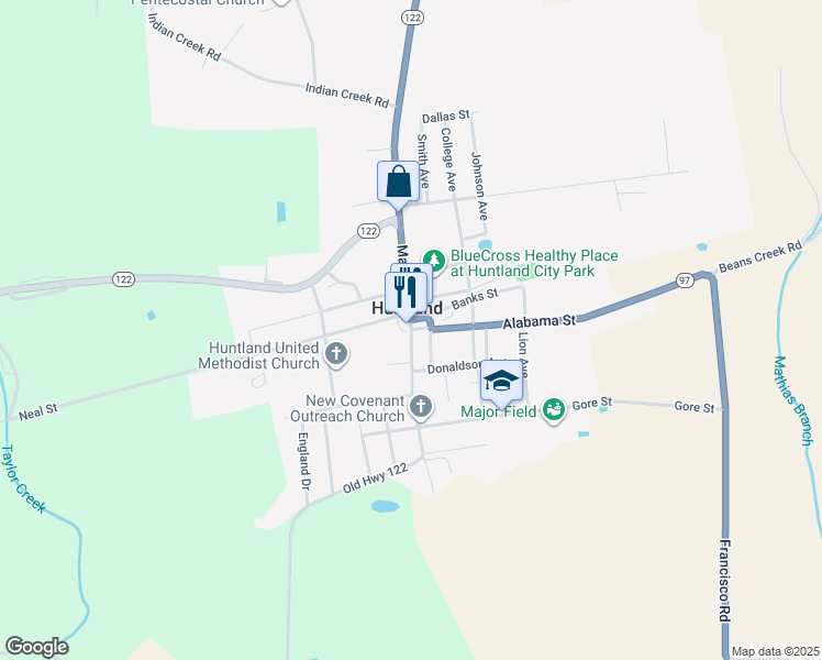 707 Main Street, Huntland TN Walk Score