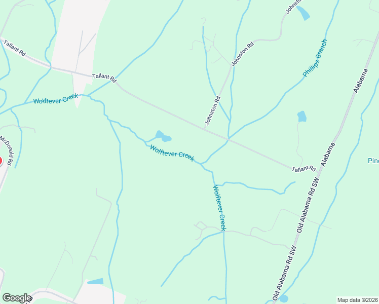 map of restaurants, bars, coffee shops, grocery stores, and more near 6230 Tallent Road in McDonald