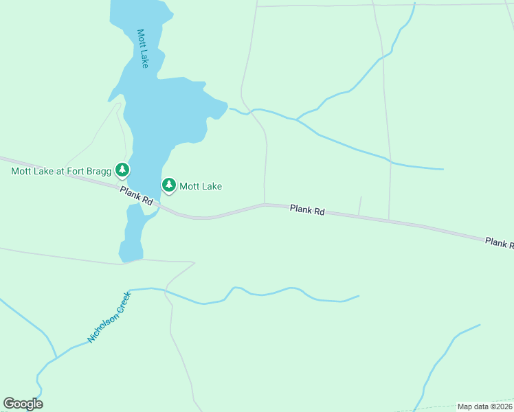 map of restaurants, bars, coffee shops, grocery stores, and more near Plank Road in Raeford
