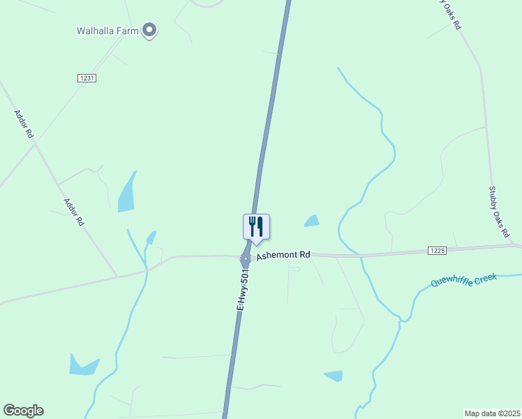 map of restaurants, bars, coffee shops, grocery stores, and more near 15461 U.S. 15 in Aberdeen